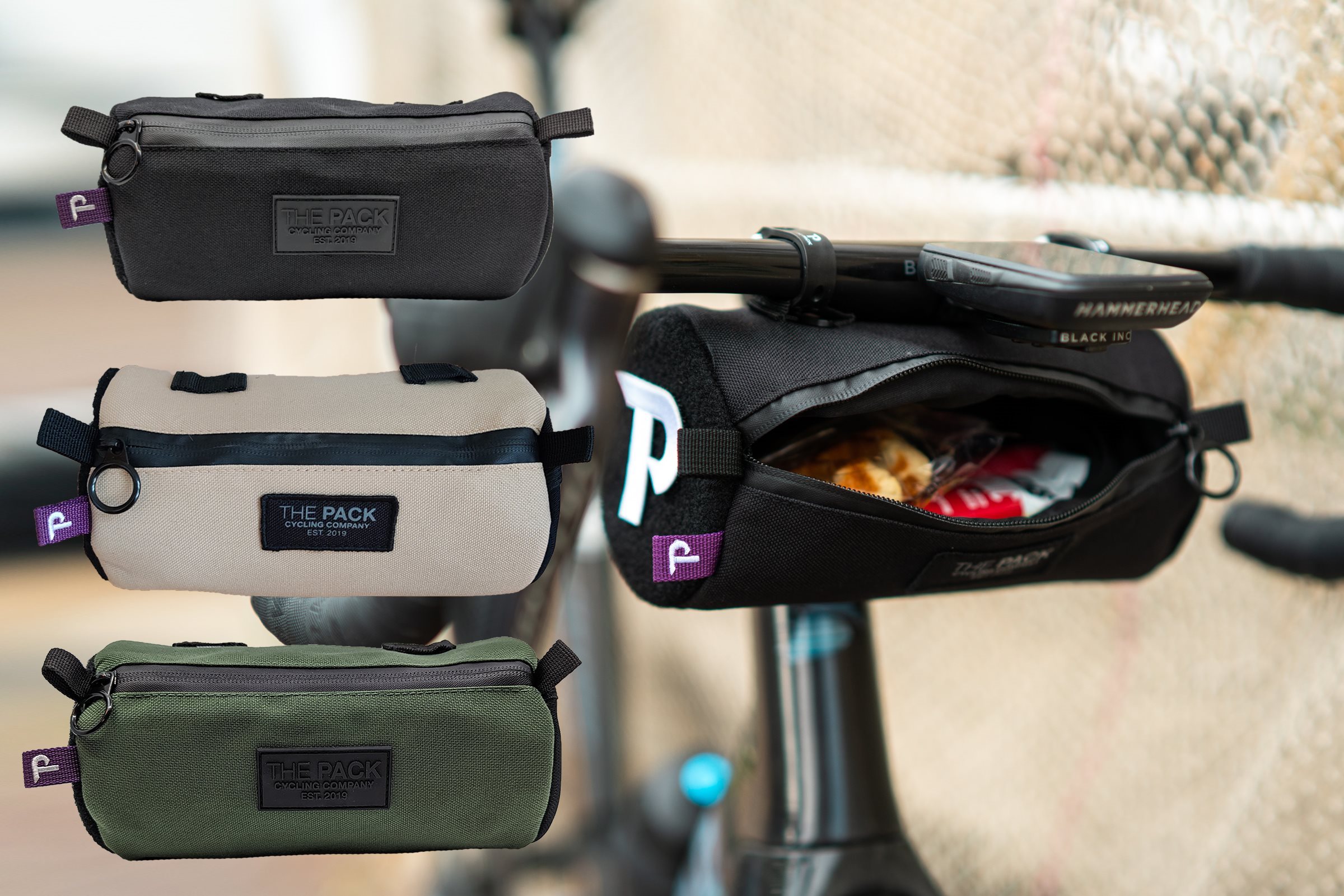 The Pack Snack bag Handlebar Bag - 15% korting!